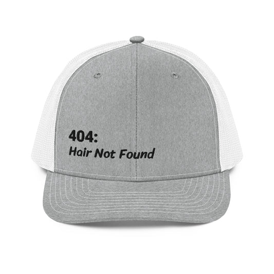 404: Hair Not Found Trucker Hat